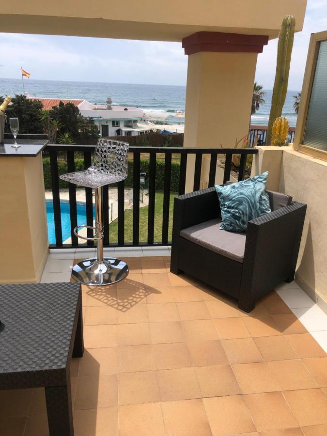 Beachfront Apartment - Sea Views - Marbella Eksteriør bilde